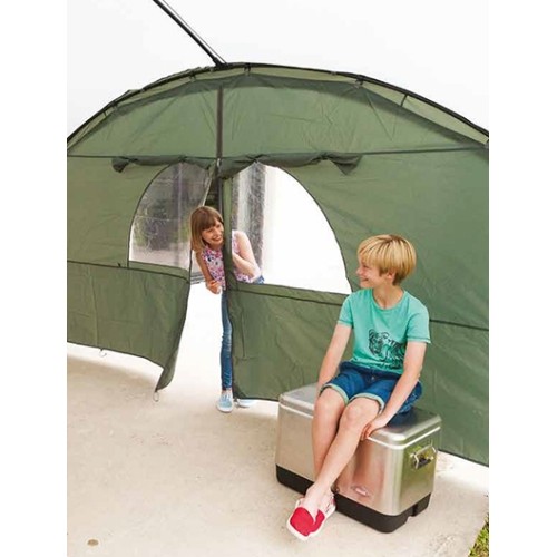 Coleman Event Shelter Pro Acc Sunwall, z drzwiami, zielony, 3,65 m