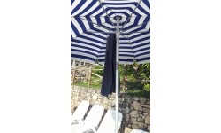 Ręcznik turystyczny sportowy typu frotte BasicNature Terry - 150x85 cm, szary