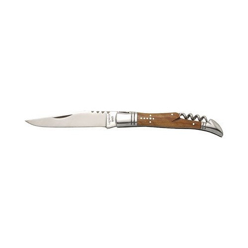 Nóż składany Laguiole Classic Multi z rękojeścią z drewna oliwnego, 20,2 cm