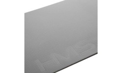 Mata fitness HMS Premium MFK08, 140 x 60 cm, szaro-czarna