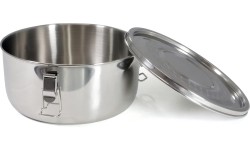BasicNature Food Container', stainless steel