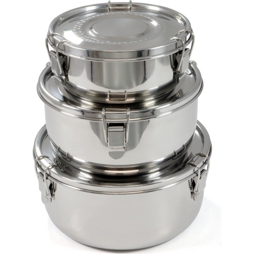 BasicNature Food Container', stainless steel