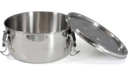 BasicNature Food Container', stainless steel