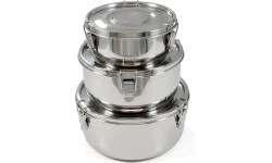 BasicNature Food Container', stainless steel