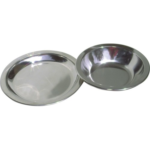 BasicNature Stainless steel plate