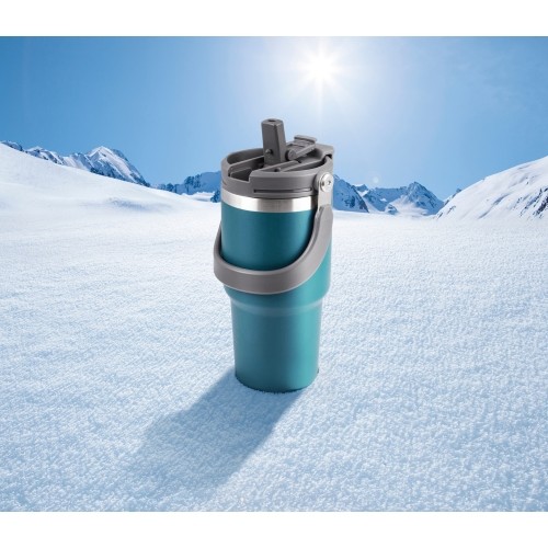 BasicNature Stainless Steel Thermo Mug 'Color'