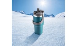 BasicNature Stainless Steel Thermo Mug 'Color'