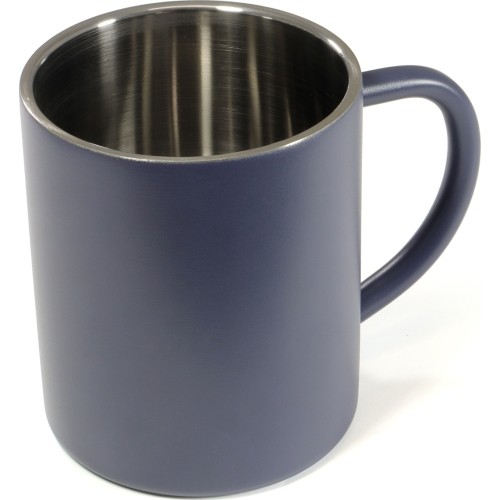 BasicNature Stainless steel thermo mug 'Deluxe'