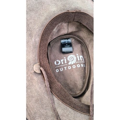 Origin Outdoors Leather Hat 'Crushable'