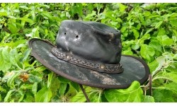 Origin Outdoors Leather Hat 'Crushable'