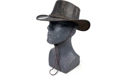 Origin Outdoors Leather Hat 'Crushable'