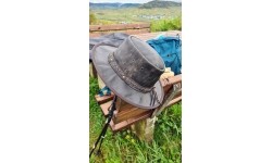 Origin Outdoors Leather Hat 'Crushable'