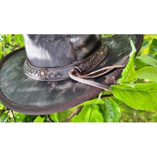 Skórzany kapelusz Origin Outdoors „Crushable"