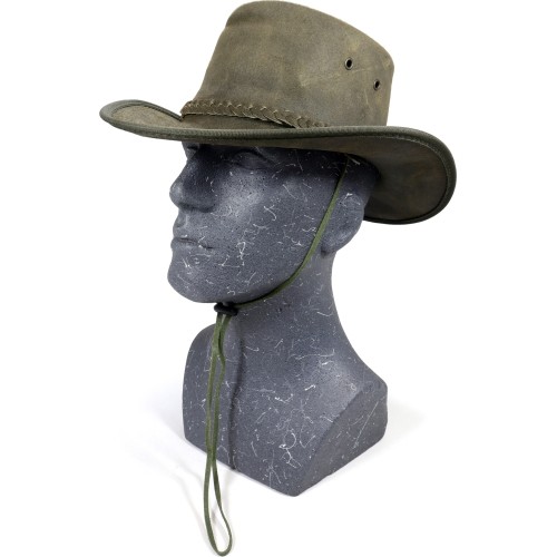 Origin Outdoors Leather Hat 'Pincher'
