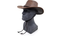 Origin Outdoors Leather Hat 'Trapper'