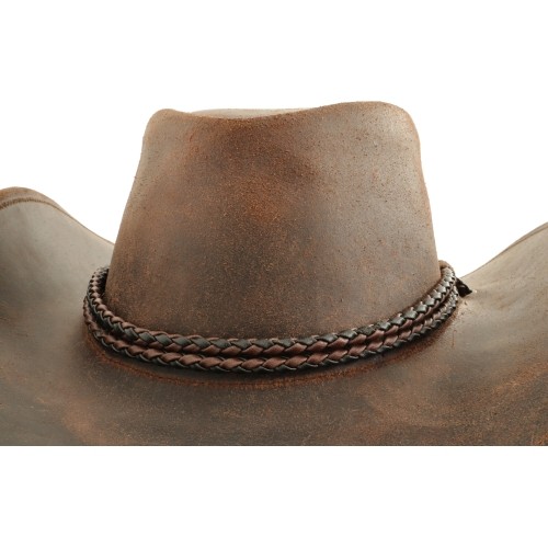 Origin Outdoors Leather Hat 'Trapper'
