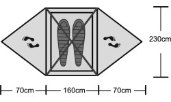 Namiot Origin Outdoors „Snugly"