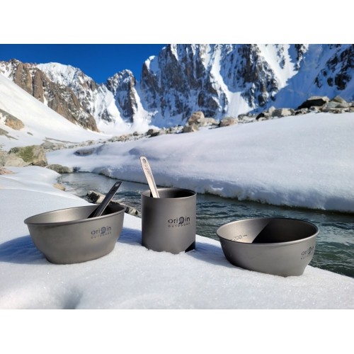 Kubek termiczny Origin Outdoors 'Titanium'