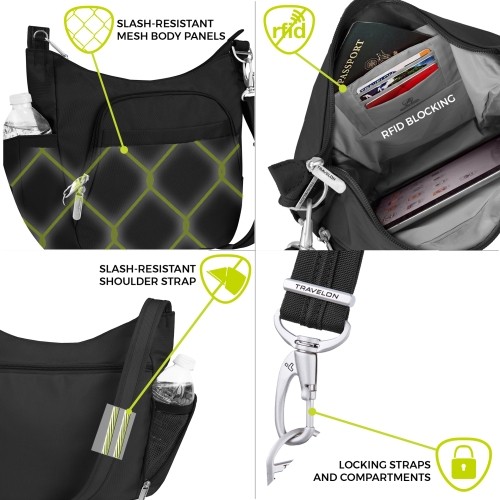 Travelon Shoulder Bag 'Anti Theft'