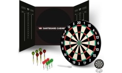 Magnetic Paper Dartboard Cabinet Set Bull’s