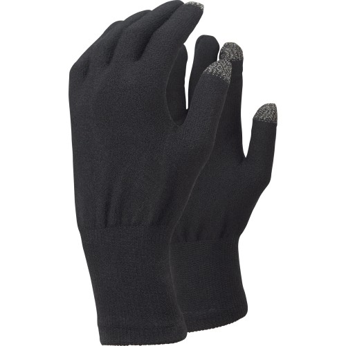 Rękawiczki TREKMATES MERINO TOUCH, czarne, rozmiar M