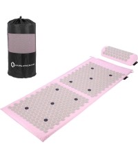 Zestaw maty do akupresury AKM04 Pink HMS Premium