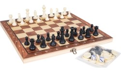 Wooden Game Set 3in1