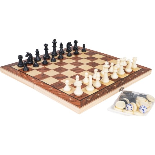 Wooden Game Set 3in1