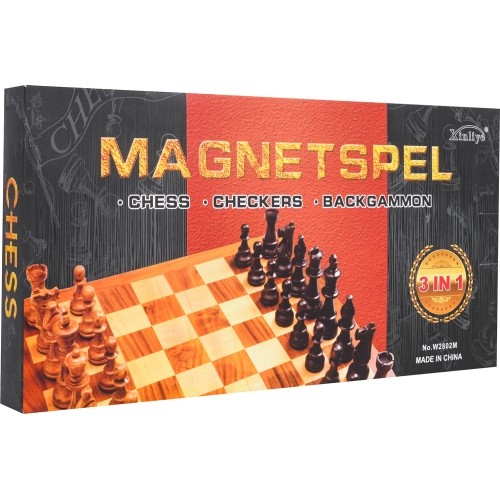 Wooden Game Set 3in1