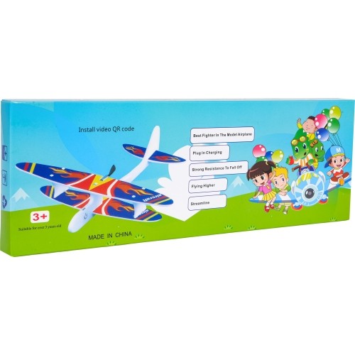 Powered Airplane for Long Flights
