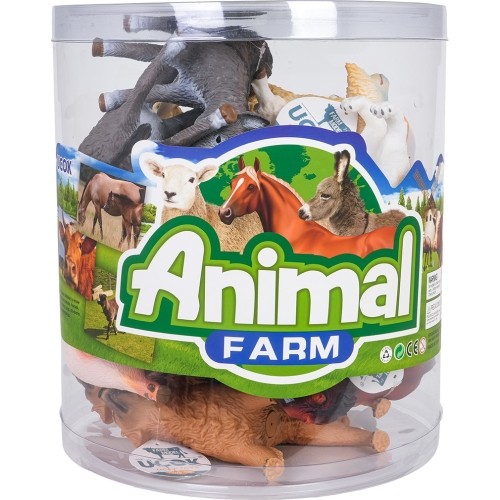 Zestaw zwierzątek „Farma”, 18 szt.