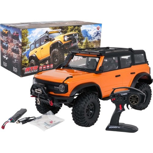 Samochód zdalnie sterowany Wilderness 1:10 Orange