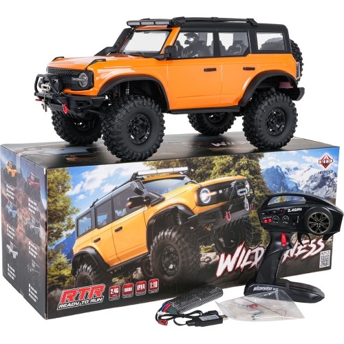 Samochód zdalnie sterowany Wilderness 1:10 Orange