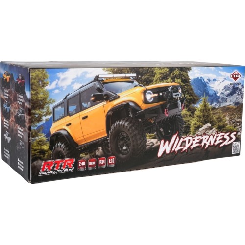 Samochód zdalnie sterowany Wilderness 1:10 Orange