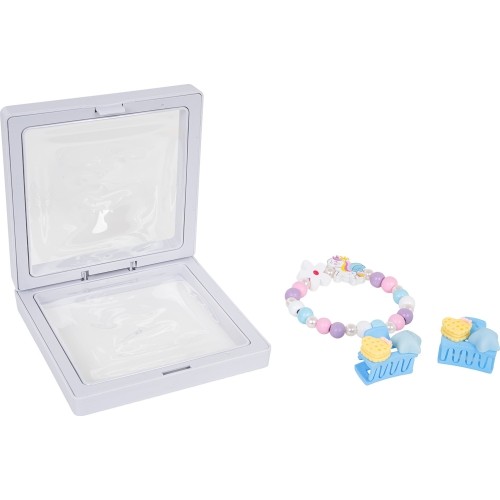 White Flower Unicorn Jewelry Set