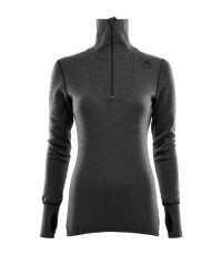 Damski sweter Aclima DW Maren Zipped Jumper, czarny, rozmiar S - 74