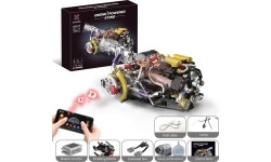 Set of bricks Motor with USB,Light and Smoke 1394el.