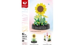 Blossom set with lampshade 178el.