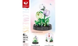 Blossom set with lampshade 151el.