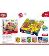 Mini Magnetic Cubes Set 16el.