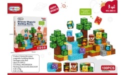 Set of Magnetic Bricks 100el.