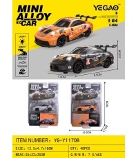 1:64 R/C TOP SPEED Drift Car Orange