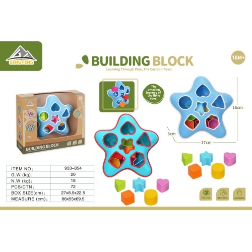 Sorter dla niemowląt Blue Star