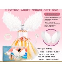 Little Princess Set with Dress + Angel Wings