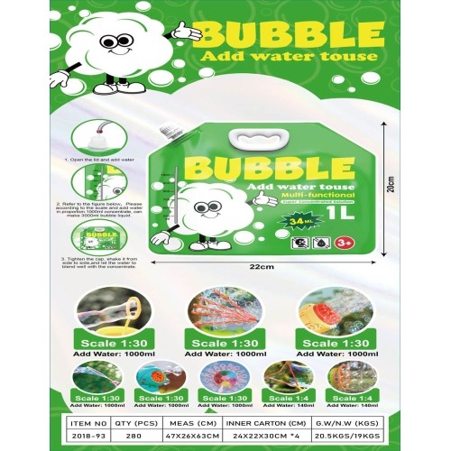 Soap Bubble Concentrate 1L