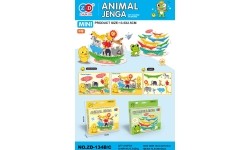 Gra zręcznościowa Animal Jenga, edycja z żabą