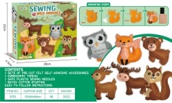 Creative Figure Embroidering Set Animal Edition