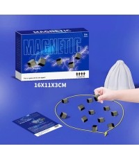 Magnetic pebbles arcade game