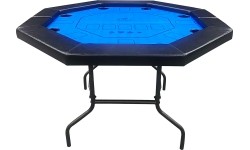 Buffalo Octagon poker table blue