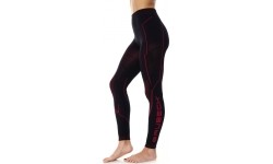 Women’s Thermal Motorcycle Pants Brubeck Cooler LE12470 - Black/Amaranth